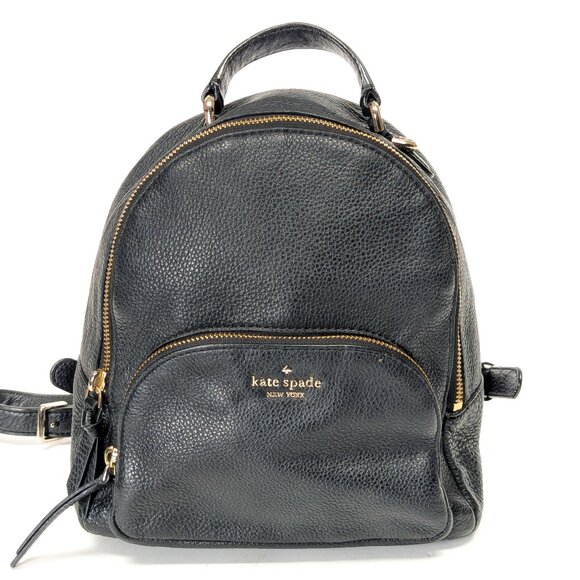 kate spade | Bags | Kate Spade Black Pebbled Leather Soft  display picture 3